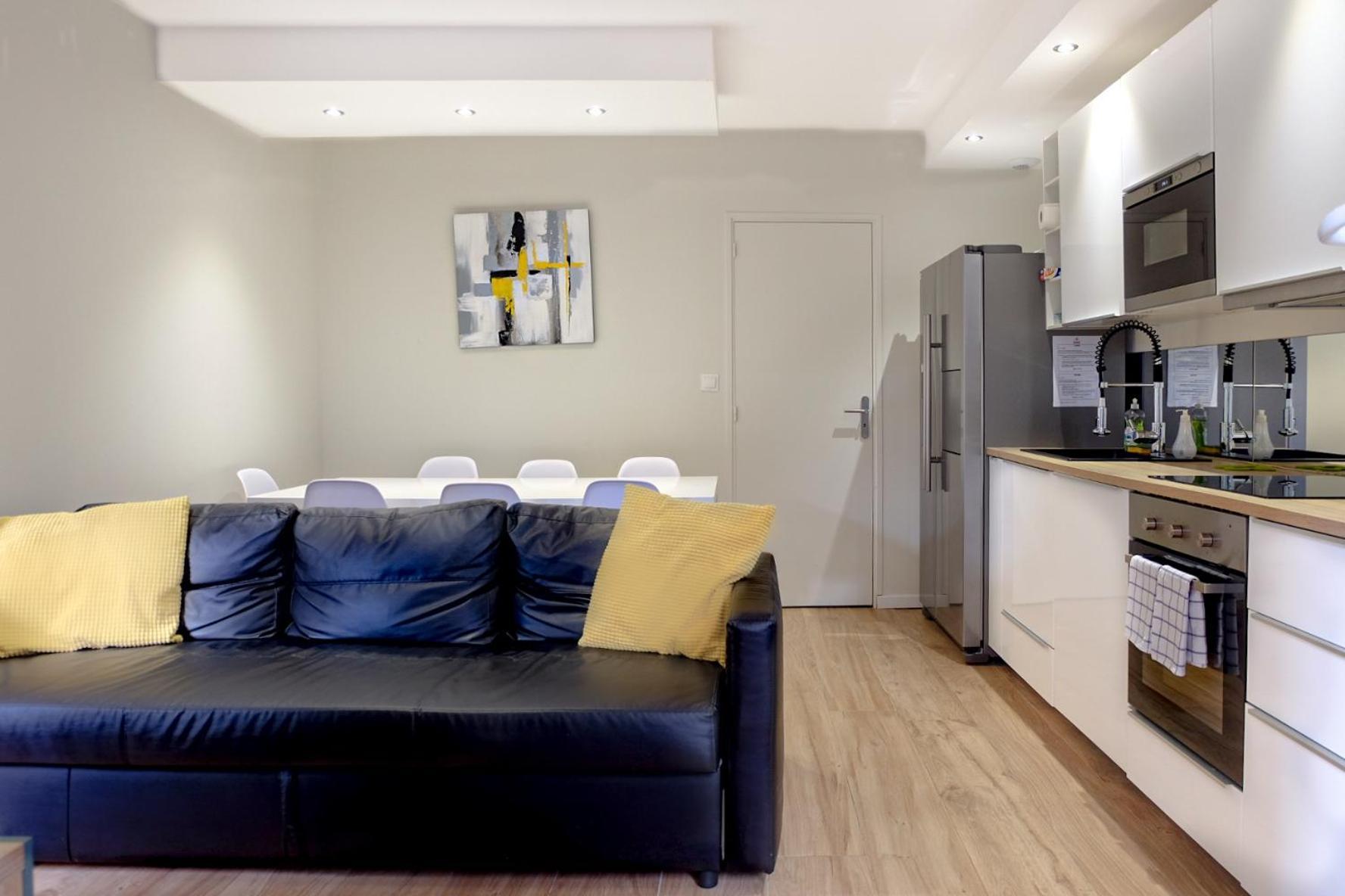 Magnifique Appartement Avec Terrasse, Parking Et Vue Sur L'Ocean Pour 5 Биариц Екстериор снимка